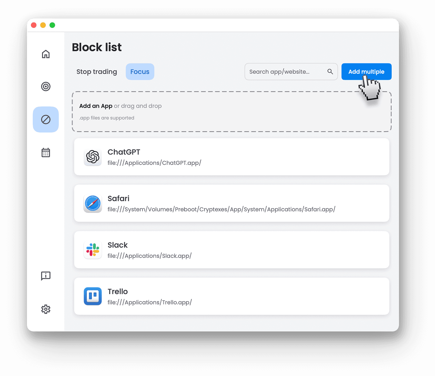 How to Block Social Media with Tradeblocker